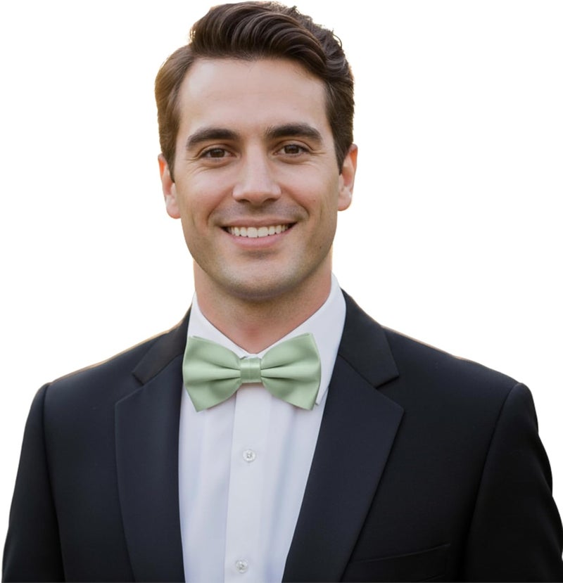 DIBI Adjustable Classic Pretied Bow Tie for Men, Women, and Boys - Men's Bowtie for Wedding, Costume Party and Formal Events - Image 2